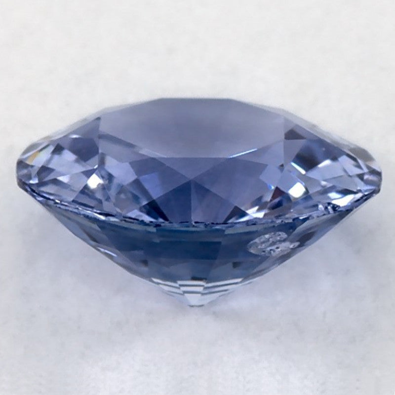 1.23 Carat Round Natural Blue Sapphire
