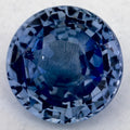 2.57 Carat Round Natural Blue Sapphire