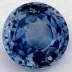 2.57 Carat Round Natural Blue Sapphire