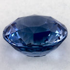 2.57 Carat Round Natural Blue Sapphire