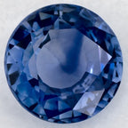 1.52 Carat Round Natural Blue Sapphire