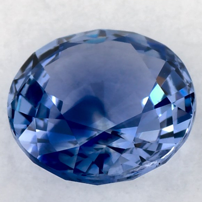 1.52 Carat Round Natural Blue Sapphire