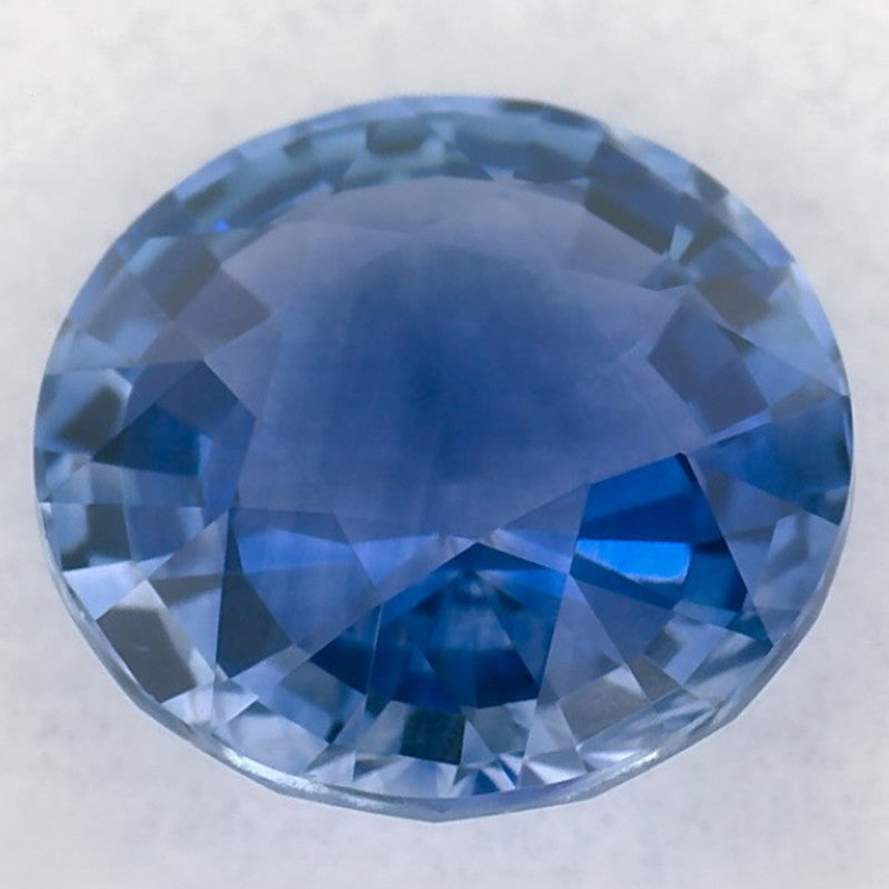 1.51 Carat Round Natural Blue Sapphire