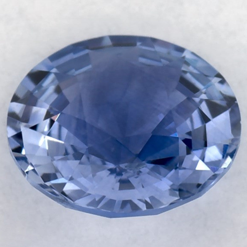 1.42 Carat Round Natural Blue Sapphire