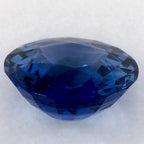 1.35 Carat Round Natural Blue Sapphire