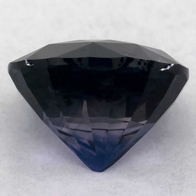 2.03 Carat Round Natural Blue Sapphire