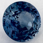 4.79 Carat Round Natural Blue Sapphire
