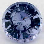 3.12 Carat Round Natural Blue Sapphire
