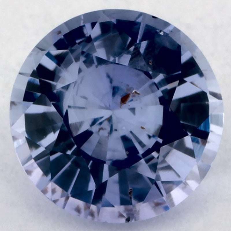 3.12 Carat Round Natural Blue Sapphire