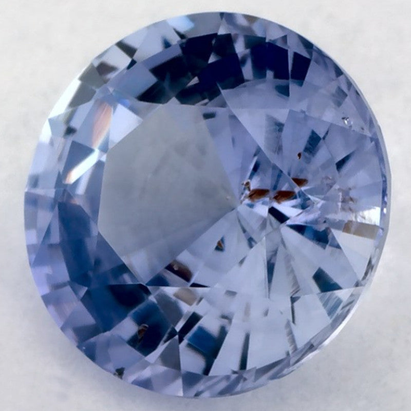 3.12 Carat Round Natural Blue Sapphire