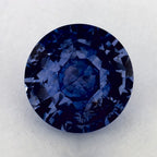 4.30 Carat Round Natural Blue Sapphire