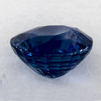 5.02 Carat Round Natural Blue Sapphire