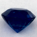 1.28 Carat Round Natural Blue Sapphire
