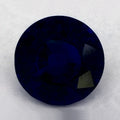 0.93 Carat Round Natural Blue Sapphire