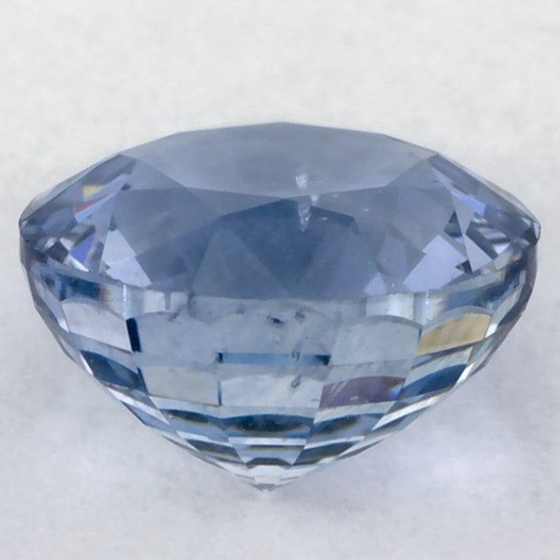 1.26 Carat Round Natural Blue Sapphire