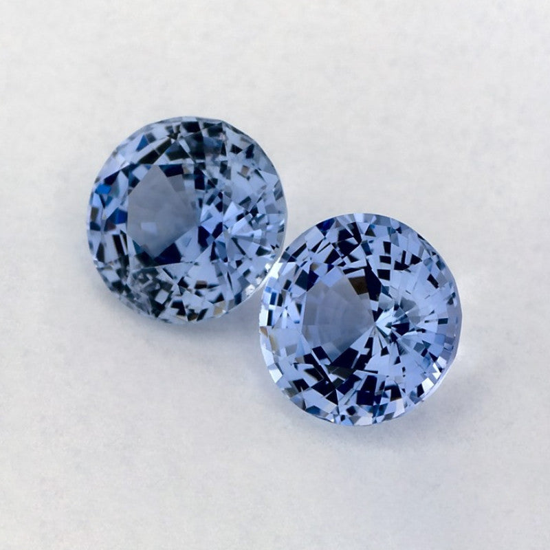 1.91 Total Carat Weight Round Natural Blue Sapphire