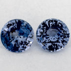 1.95 Carat Round Natural Blue Sapphire