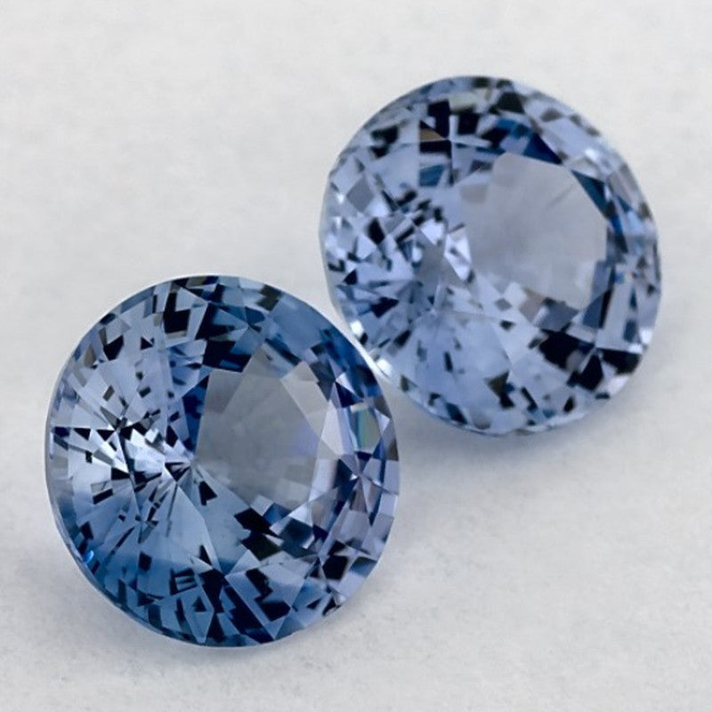 1.95 Carat Round Natural Blue Sapphire