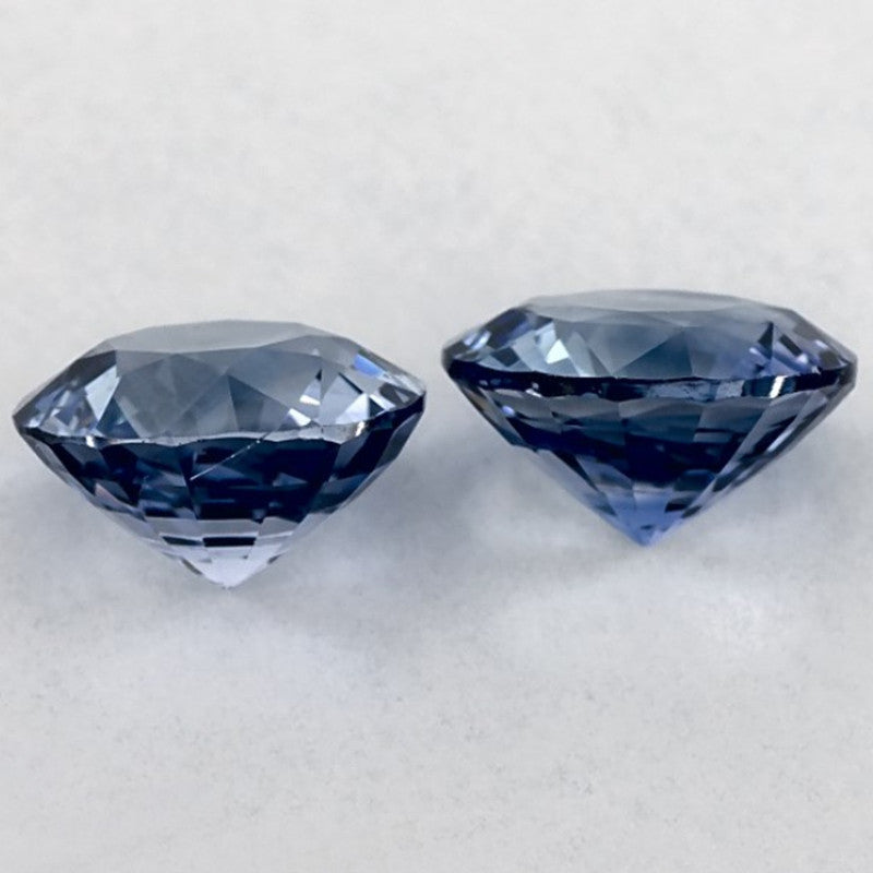 1.95 Carat Round Natural Blue Sapphire