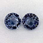 1.96 Total Carat Weight Round Natural Blue Sapphire