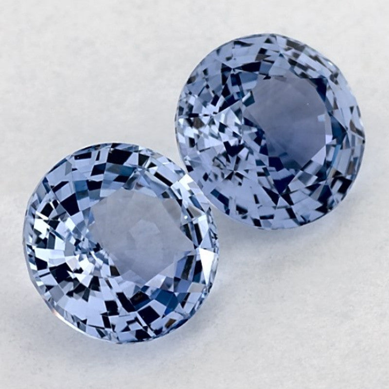 1.96 Carat Round Natural Blue Sapphire