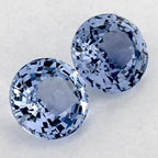 1.96 Carat Round Natural Blue Sapphire