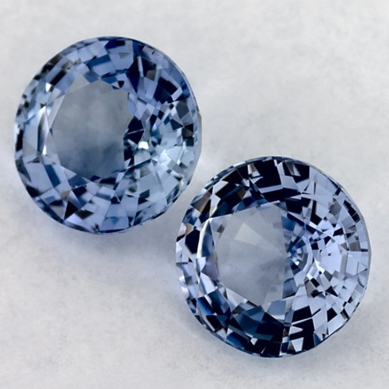 1.99 Carat Round Natural Blue Sapphire