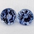 1.83 Total Carat Weight Round Natural Blue Sapphire