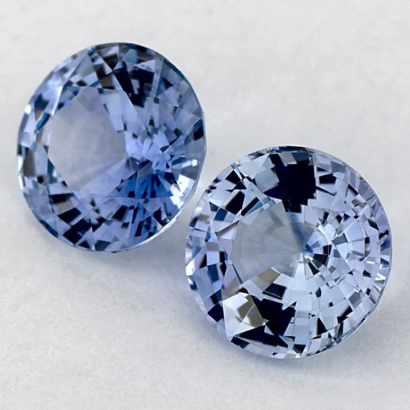 1.89 Carat Round Natural Blue Sapphire