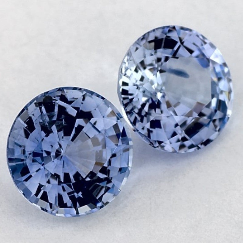 1.89 Carat Round Natural Blue Sapphire