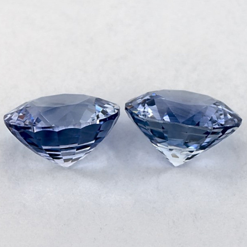 1.89 Carat Round Natural Blue Sapphire