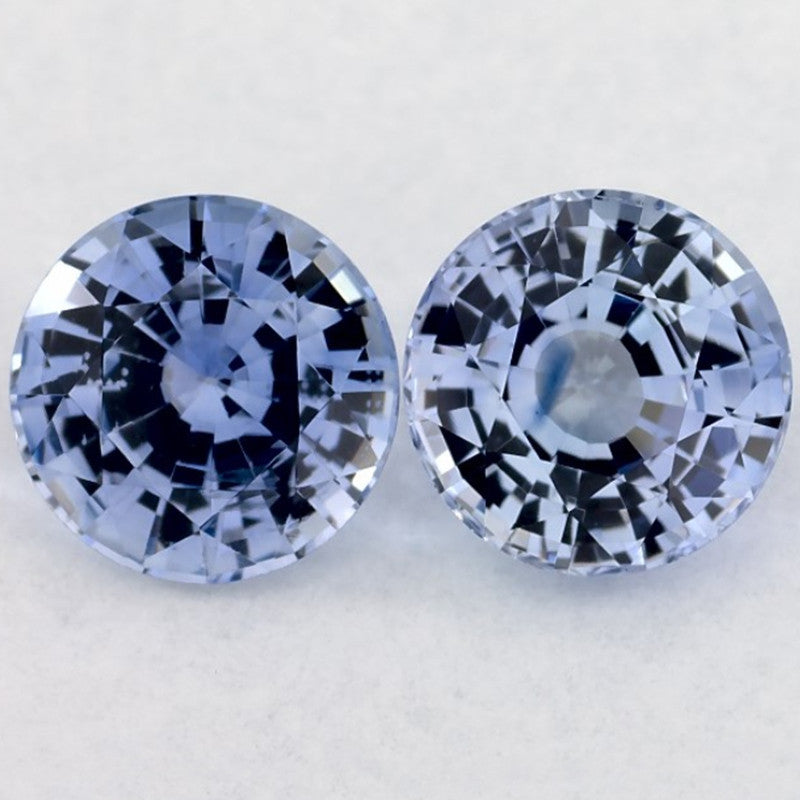 1.93 Carat Round Natural Blue Sapphire