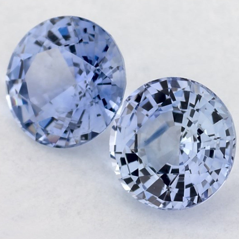 1.93 Carat Round Natural Blue Sapphire