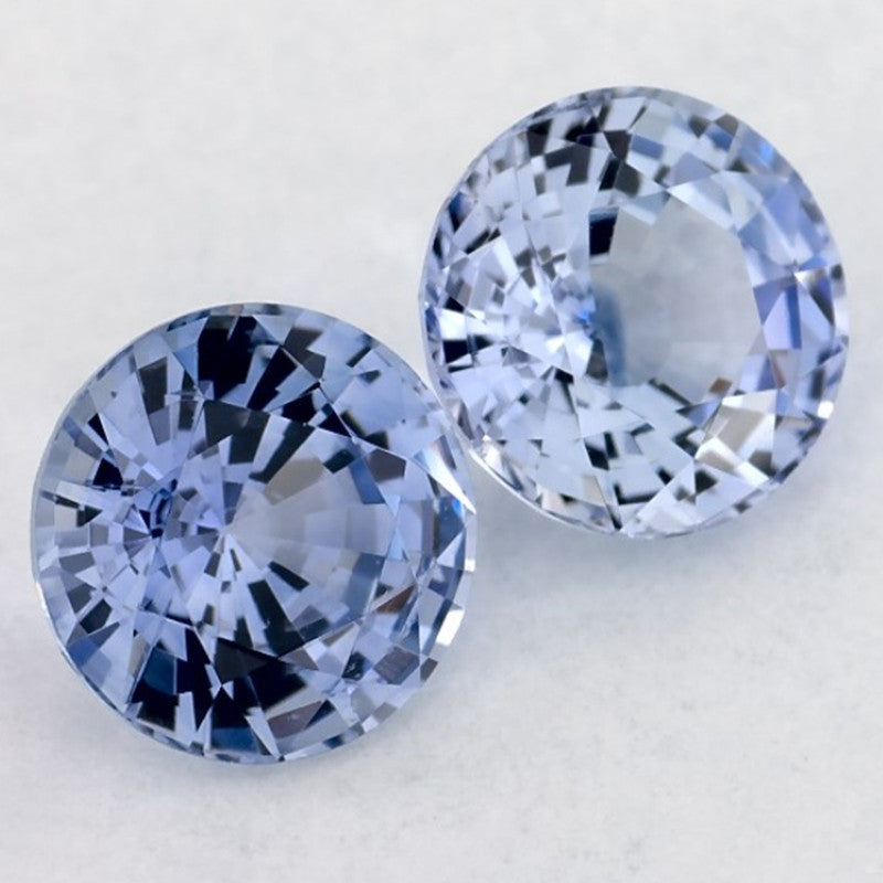1.93 Carat Round Natural Blue Sapphire