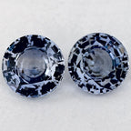 1.97 Total Carat Weight Round Natural Blue Sapphire