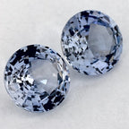 1.97 Total Carat Weight Round Natural Blue Sapphire