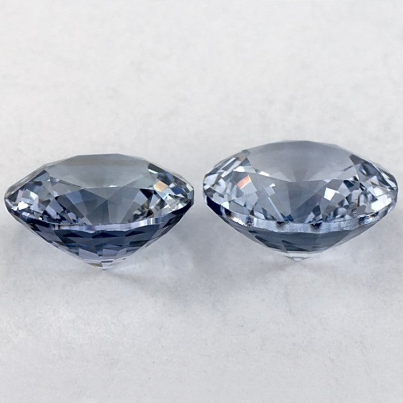1.97 Total Carat Weight Round Natural Blue Sapphire