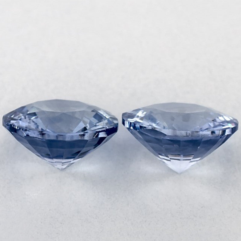 1.83 Carat Round Natural Blue Sapphire