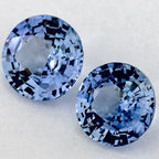 1.87 Carat Round Natural Blue Sapphire