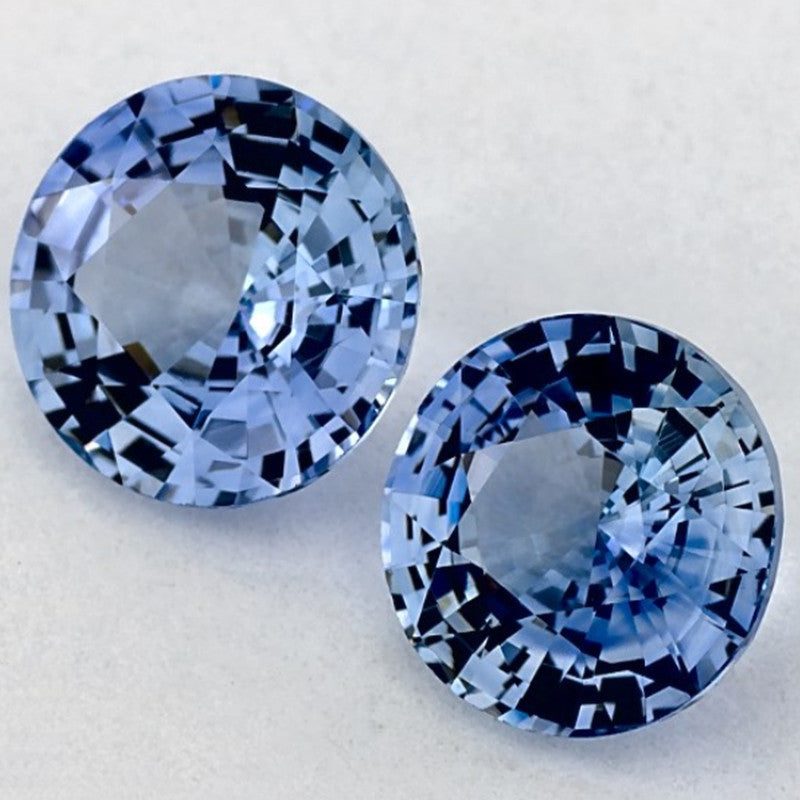 1.87 Carat Round Natural Blue Sapphire