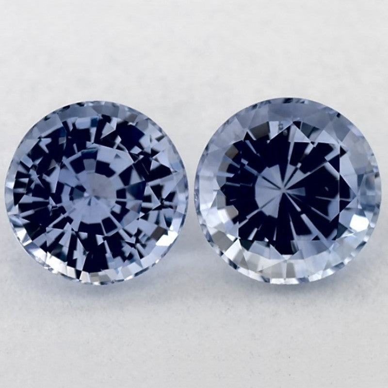 2.04 Carat Round Natural Blue Sapphire