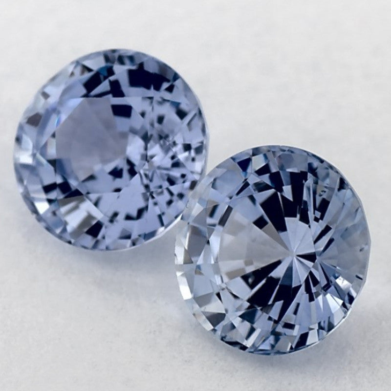 2.04 Carat Round Natural Blue Sapphire