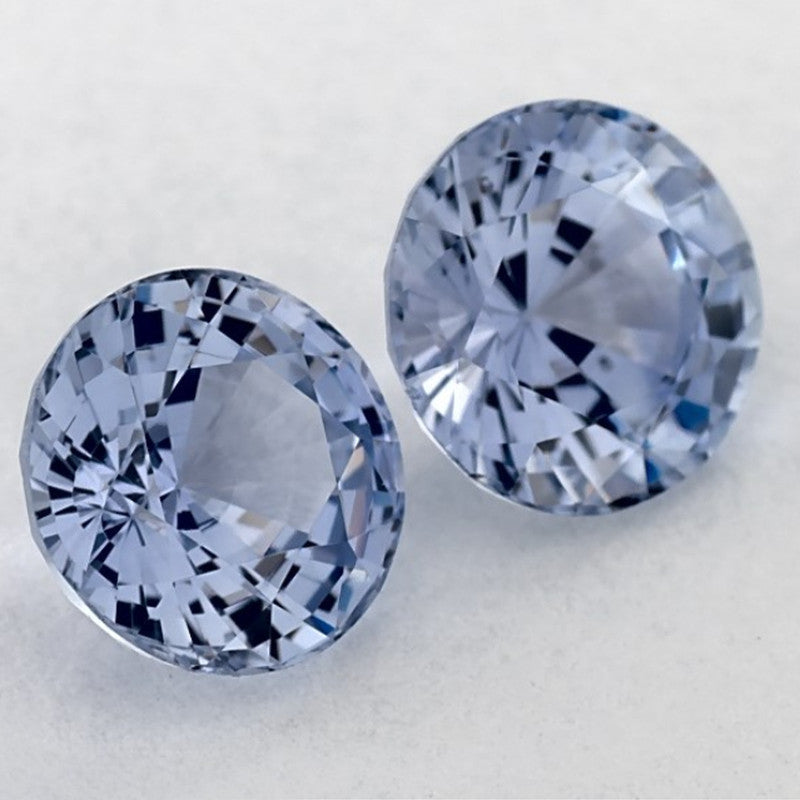 2.04 Carat Round Natural Blue Sapphire