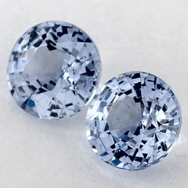 2.07 Carat Round Natural Blue Sapphire