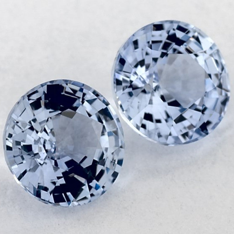 2.07 Carat Round Natural Blue Sapphire