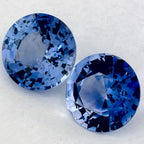 1.76 Carat Round Natural Blue Sapphire
