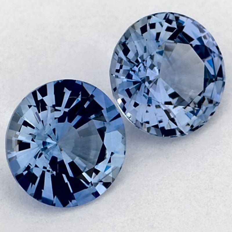 1.81 Carat Round Natural Blue Sapphire