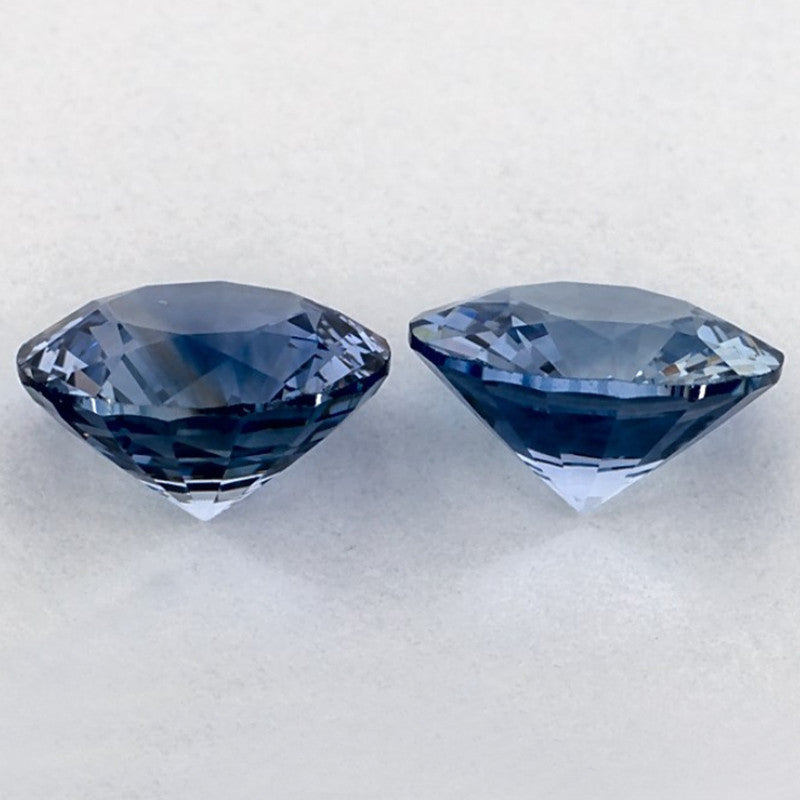 1.81 Carat Round Natural Blue Sapphire
