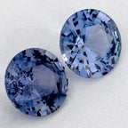 1.82 Carat Round Natural Blue Sapphire