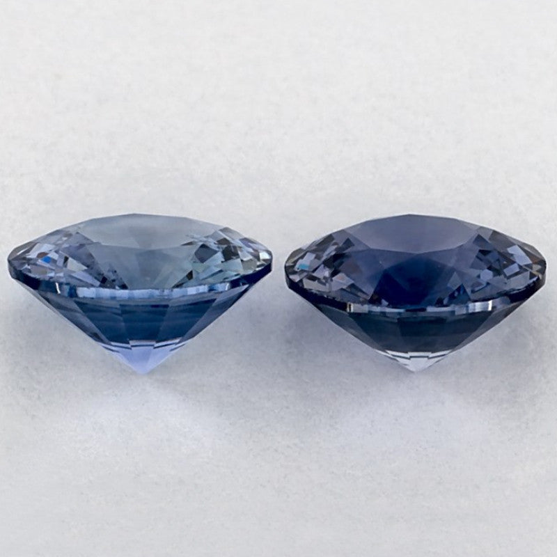 1.82 Carat Round Natural Blue Sapphire